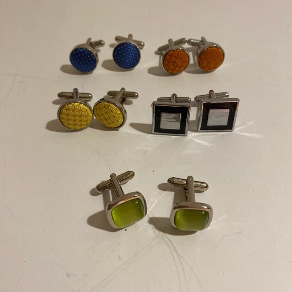 5 Pair Cuff Links (IT) - Picture 9 of 12